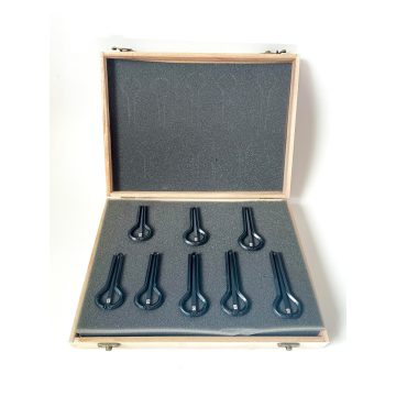 Black Fire - 1 octave diatonic set (8 pcs)