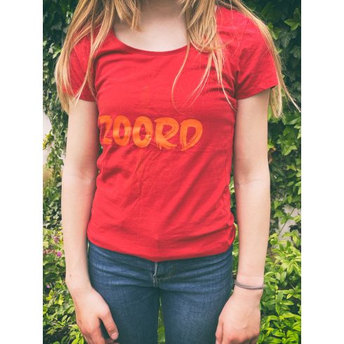 Zoord póló Női, S, piros - RETÚR