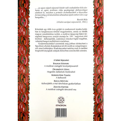 Moldvai hangszeres dallamok (CD melléklettel)
